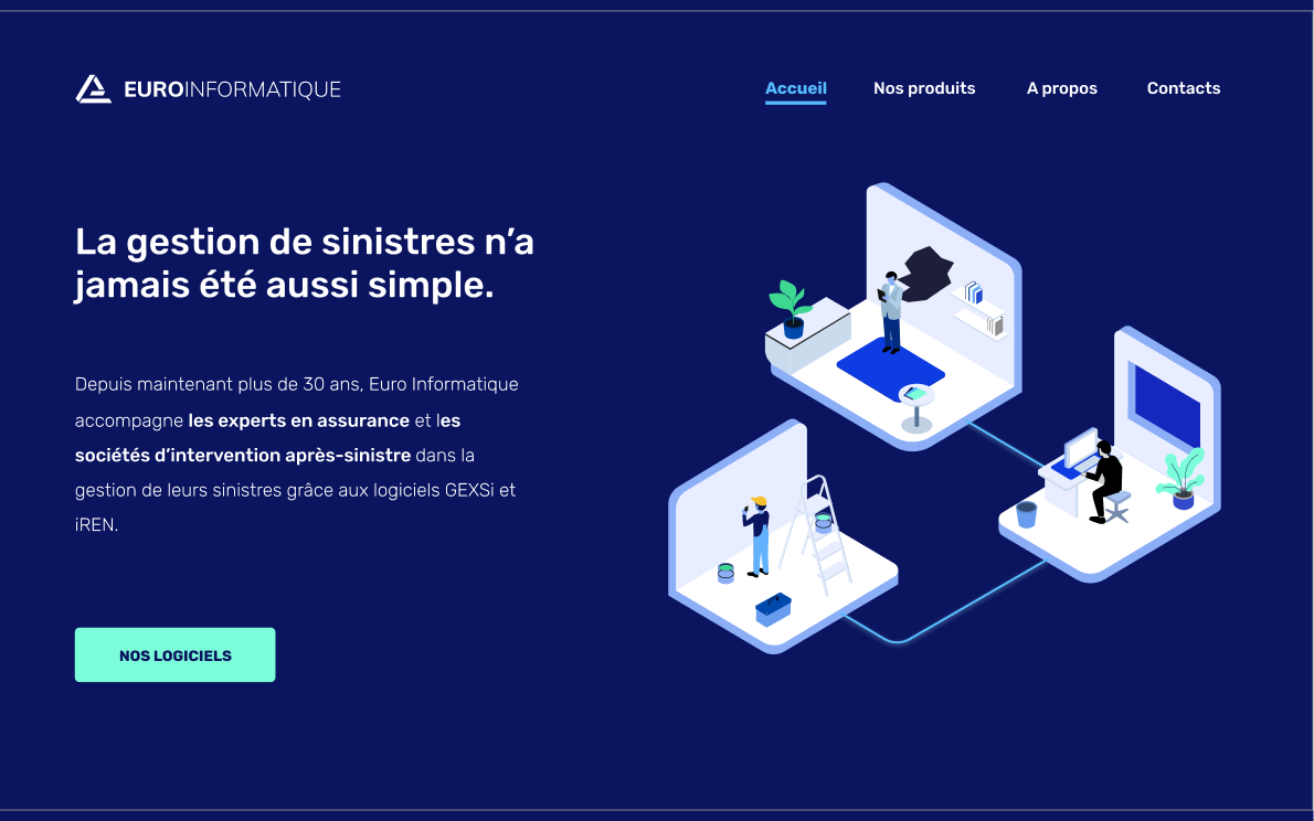 Website — home